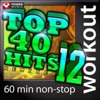Top 40 Hits Remixed, Vol. 12 (60 Minute Non-Stop Workout Mix) [128 BPM] artwork