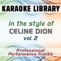 One Heart (Karaoke Version) [In the Style of Celine Dion] artwork