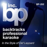 Backtracks Professional Karaoke: In the Style of Def Leppard (Karaoke Version) artwork